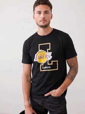 LOS ANGELES LAKERS MENS TEES (LARGE)